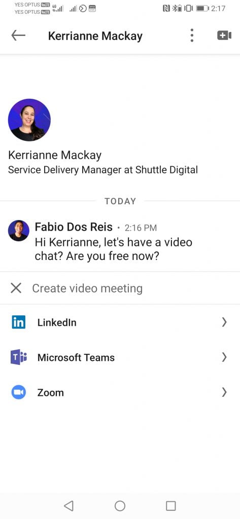 LinkedIn Has Started Rolling Out Its Native Video Meetings | Shuttle Marketing Agency